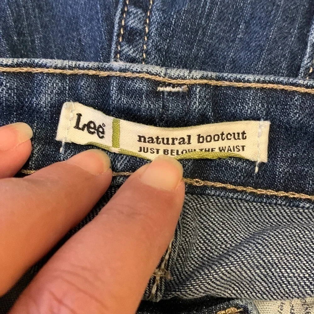 Lee natural boot cut jeans size 12 medium